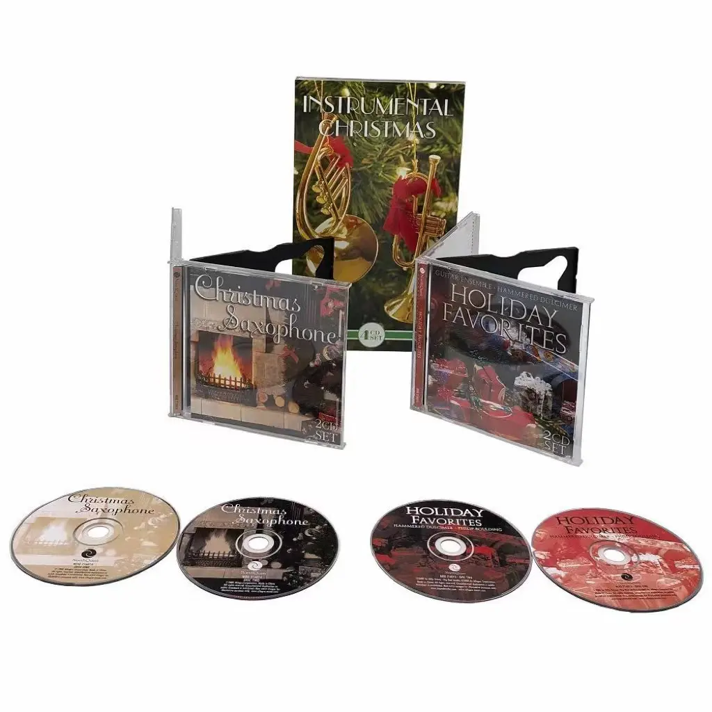 Özel baskı kartonu kağıt CD/VCD/DVD kol durumlarda Disk çoğaltma