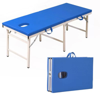 Table de massage portable de haute qualité, lit de spa pour extensions de cils, lit de thérapie pliable avec appui-tête détachable, lit de massage – Meilleure vente
