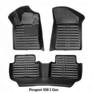 <span class=keywords><strong>Tappetini</strong></span> <span class=keywords><strong>Auto</strong></span> 5D Stile OEM BORNSLLER per <span class=keywords><strong>Peugeot</strong></span> 408 2020-2024 - PVC/PU Ecologico Inodore Spessore 7-10mm Garanzia 1 Anno Set Completo - Product Image 3