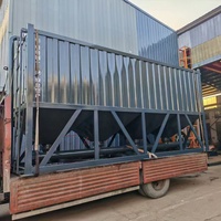 L'Asia Utilizza Nuovi Silos per Cemento a Forma di Scatola, Silos Quadrati per Polveri da Interno e Silos Orizzontali Mobili Senza Fondamenta