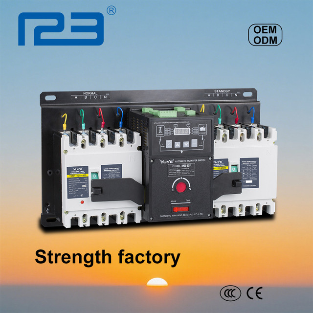 High Quality YEQ2CB-1250 Auto Changeover Switch 3p 4p  CB Series Automatic Transfer Switch Manufacturers