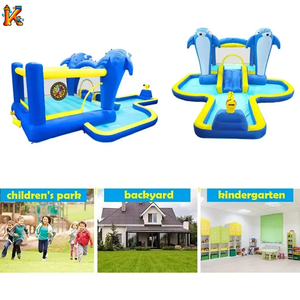 Bán Hot <span class=keywords><strong>Inflatable</strong></span> trượt nước với hồ bơi cho trẻ em 'nước chơi đồ chơi hoạt động ngoài trời và trò chơi - Product Image 5