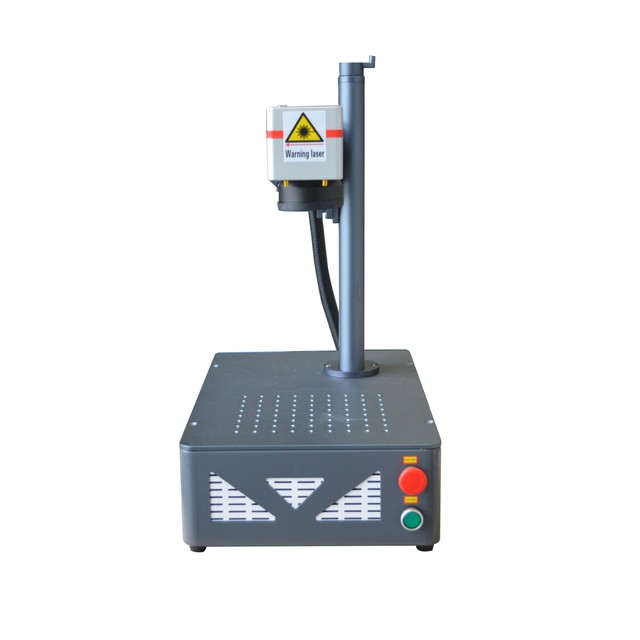 New 20W  Portable Desktop Fiber Laser Marking Machine with AI/DST Support High Precision