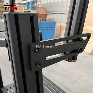 aluminium simulateur de cockpit de course siège voiture conduite simulateur de course jeu de cockpit simulateur de course - Product Image 3