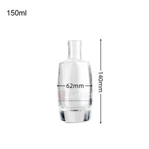 ANLN <strong>Best</strong> Selling 150ml Glass Perfume Wine Display Bottle <strong>Whiskey</strong> <strong>Decanter</strong> and Liquor Vodka Bottles with Cork Sealing - Product Image 3