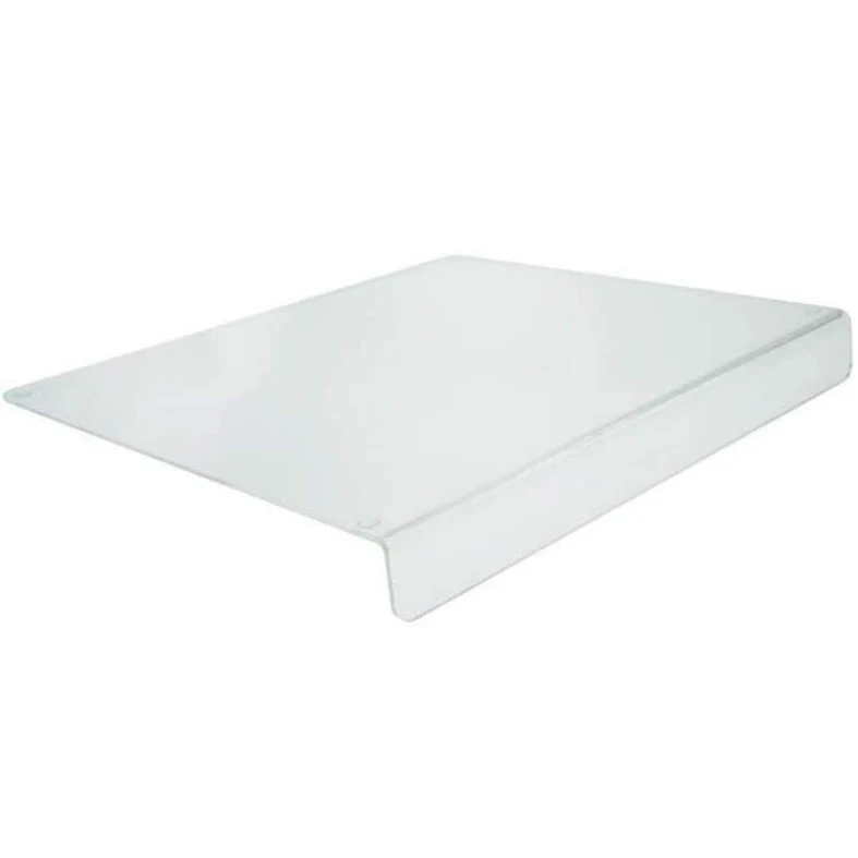 Акриловая разделочная доска 20x18 дюймов для кухни с губами, нескользящая разделочная доска