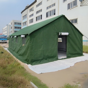 <strong>Tent</strong> 12 People All Seasons Modular Waterproof Canvas Shelter Steel Frame Triple Layers Foldable Snowproof Large Space Camping - Product Image 4