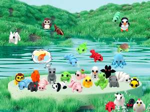 Giocattolo di Micro Animali Stampato in 3D Flexi, Furetto Realistico Stampato in 3D, Giocattolo di Tipo Animale Unico - Product Image 5