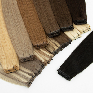 Extensiones de Cabello Natural Genius Weft de Primera Calidad, Color <span class=keywords><strong>Balayage</strong></span>, Extensiones de Cabello Liso - Product Image 3