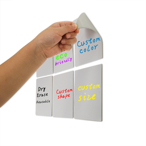 Notes autocollantes effaçables à sec colorées et réutilisables: papeterie écologique essentielle et polyvalente - Product Image 4
