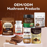 CHTNature Vente en gros Ganoderma Lucidum Triterpène 2% 10% Extrait de champignon Reishi biologique en poudre