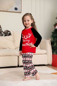 2025 Impresso Em Torno Do Pescoço Feitiço Xadrez Pai-Filho Vestuário Família de Natal Terno Noite Pijama Pijamas Casa Mulheres Conjunto - Product Image 6