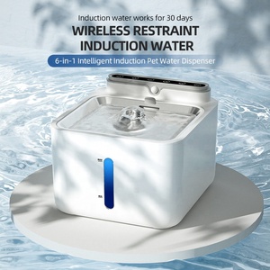 Fabricant <span class=keywords><strong>professionnel</strong></span> d'animaux de compagnie Intelligent Cat Drinking Smart Rechargeable Distributeur d'eau sans fil pour animaux de compagnie <span class=keywords><strong>Fontaine</strong></span> d'eau - Product Image 4