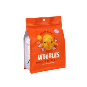 Bolsa de plástico con cierre hermético de pie con fondo plano impreso con logotipo personalizado para envasado de alimentos, gelatina para comida de mascotas, arroz, tapioca, goma de mascar - Product Image 5