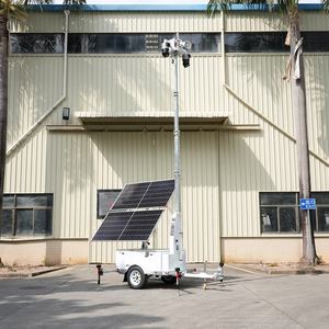 <span class=keywords><strong>Torre</strong></span> de <span class=keywords><strong>Vigilancia</strong></span> BIGLUX, Solución de Seguridad Fuera de la Red, 72 Horas de Autonomía |   Remolque Móvil con CCTV Solar - Product Image 5