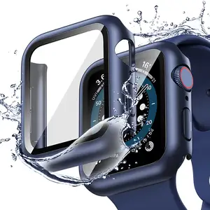 XOWO-funda protectora para Apple Watch, Protector de pantalla para Iwatch de 38mm, 40mm, 42mm, 44mm y 45mm, 8, 7, 6, 5, 4, 3 SE