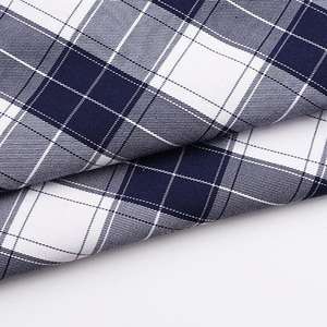 Tela china de alta calidad, 100% algodón, a cuadros, camisa, falda, pantalón, tejido, <span class=keywords><strong>envío</strong></span> directo - Product Image 5