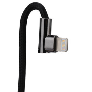 Đầy Màu Sắc 90 Độ Góc Phải Có Thể Đảo Ngược Micro 3A Nhanh Phí Cáp Type-C Cho Điện Thoại <span class=keywords><strong>Android</strong></span> Sợi Vải Bện Điện Thoại Di Động - Product Image 4