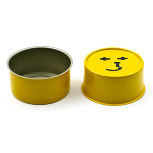 634 #   Homedia Confezione Rotonda <span class=keywords><strong>in</strong></span> Metallo a 2 Pezzi D65.3x34mm per Alimenti per Animali e Prodotti <span class=keywords><strong>in</strong></span> Scatola, Stampa a 4-6 Colori su Alluminio e Latta - Product Image 4