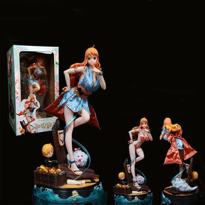 ของเล่นเรซิ่นพีวีซีแบบกำหนดเองจากโรงงานผู้ผลิต (OEM) คุณภาพสูง แอคชั่นฟิกเกอร์และของเล่น ขนาด 45 ซม. สไตล์สุภาพบุรุษในชุดกิโมโน สาวสวยเซ็กซี่ อนิเมะวันพีซ ตัวละครนามิ - Product Image 4