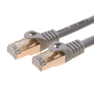 Огнестойкий класс vw-1 cat6a из чистой меди ftp сетевой кабель cat6a rj45 к rj45 ethernet кабель rj45