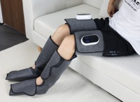 Neue wiederauf ladbare Luftdruck-Blutkreislauf-Körpervibrations-Fußbein massage gerät für Bein mit Wärme luft kompression