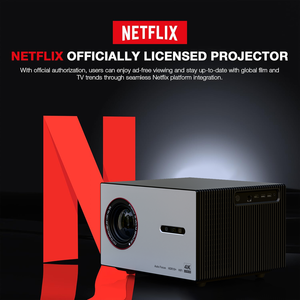 Proiettore 4K Reale 25000 Lumen di Luminosità, 2+32G, Proiettore Portatile di Alta Gamma 2026, Nuovissimo 2026, Altoparlanti 4Ω10W*2 - Product Image 4