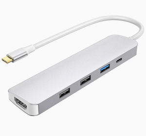 Type-C Docking Station 5 in 1 Multifunctional Docking Station USB 3.0 Hub Extender <strong>Computer</strong> Splitter - Product Image 5