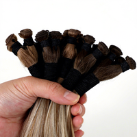U Glamour 2026 – Extensions de cheveux humains tissées à la main, qualité supérieure, 100 % cuticules intactes, cheveux bruts Remy, 12''-28''