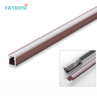 Éclairage LED encastré Fatersi 12V à émission latérale pour cuisine, armoire et meubles