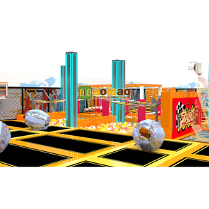Parque de Trampolines Interior Personalizado Aoleao con Piscina de Pelotas, Tobogán, Escalada Interactiva para Niños, Juego Suave, Certificado CE TUV - Product Image 2
