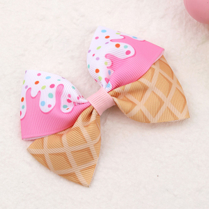 Pinza <span class=keywords><strong>de</strong></span> <span class=keywords><strong>pelo</strong></span> con lazo <span class=keywords><strong>de</strong></span> helado CN, cinta <span class=keywords><strong>de</strong></span> postre colorida con pinza <span class=keywords><strong>de</strong></span> cocodrilo, accesorios para el cabello <span class=keywords><strong>de</strong></span> verano dulce para niñas - Product Image 1