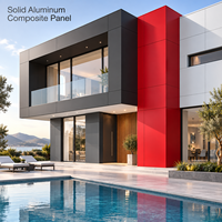 Panneau ACP massif grain pierre de qualité murale 4 mm pour revêtement de plafond - Vente en gros