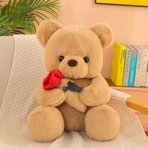 Hotsale Rose <b>Bear</b> Plush Toy <b>Cute</b> Cuddle Doll Lovers <b>Bear</b> Birthday Gift Valentines's Day Doll Wholesale Quality Teddy <b>Bear</b> Toys - Product Image 3