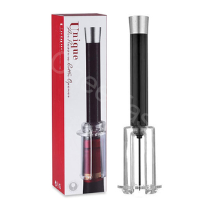 Pompe de bouteille de vin en plastique, outil à pression d'<span class=keywords><strong>air</strong></span> pour <span class=keywords><strong>bouchon</strong></span> de bouteille, <span class=keywords><strong>tire</strong></span>-<span class=keywords><strong>bouchon</strong></span> noir, ABS, 1 pièce - Product Image 5