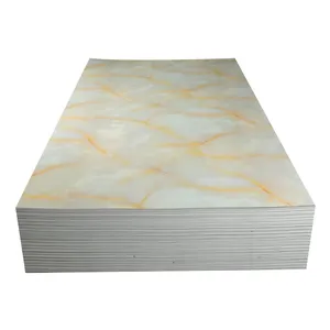 Pvc Marmeren Plaat Binnenwandpaneel Pvc Marmeren Marmeren Alternatieve UV-Wandplaat