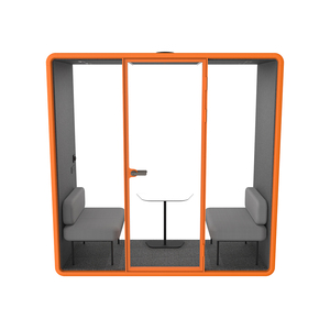 Cabina Modular Insonorizada para Reuniones en Salas de Exposiciones, de Uso Temporal - Product Image 5