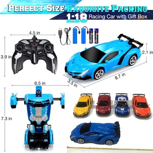 K 2.4g 8.8 इंच (22 सेमी) बच्चों के लिए <span class=keywords><strong>rc</strong></span> कारों को बदल रहा है-एक बटन परिवर्तन, बच्चों की रिमोट कंट्रोल कार, रिमोट कंट्रोल कार - Product Image 4