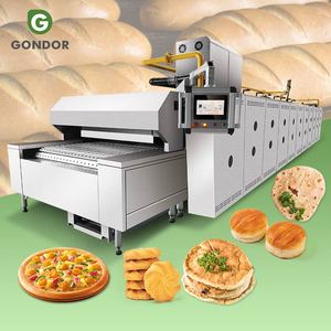 Horno de túnel de circulación de aire caliente para horneado continuo de algas marinas, pan naan y galletas - Product Image 1