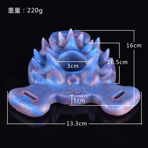 Masajeador Triangular de Silicona con Púas, Vibrador Erótico para Adultos, Juguete Sexual con Correa para Frotar y Penetrar para Mujeres - Product Image 2