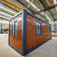 Maison préfabriquée moderne en kit pour jardin, maison préfabriquée en conteneur pour bureau et hôtel