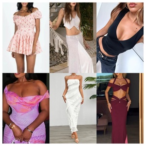 Ropa de segunda mano de mujer de alta calidad She in Brand-New Mixed Supplier Stock Free Size Poliéster Material Vestidos al por mayor - Product Image 6