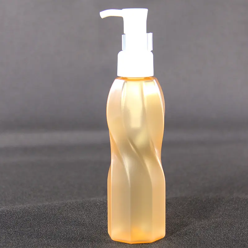 Frasco de shampoo PET com novo molde personalizado de 150ml para produtos de cuidados pessoais