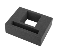 Inserts de colisage pour la découpe de mousse EPE/PU/EVA antichoc noire et blanche, garnitures pour boîtes de transport
