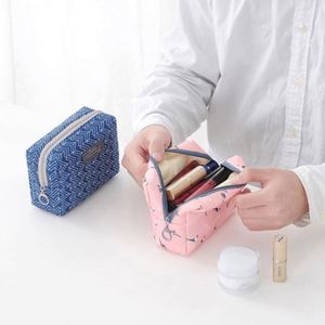 Cheaper Fashion Design Pattern Travelling Bag Portable <b>Storage</b> Polyester <b>Make</b> <b>up</b> Bag Large Capacity Zipper Wash Bag - Product Image 6