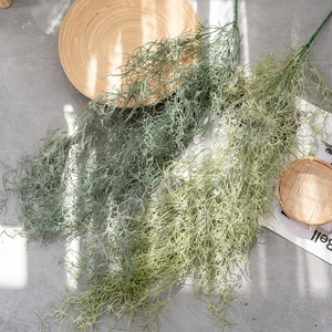 Venta al por Mayor de Plantas Artificiales Colgantes, <span class=keywords><strong>Musgo</strong></span> <span class=keywords><strong>Español</strong></span>, Enredadera Artificial, Decoración de Pared y Techo para el Hogar, Bodas y Fiestas - Product Image 6