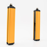DOMENZI GM20-6 Rideau de sécurité personnalisable 6 faisceaux Pas de 20 mm IP65 Infrarouge NPN PNP 24 V CC pour utilisation en usine