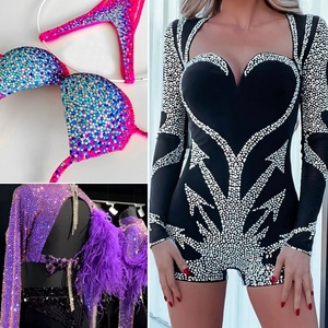 OLeeya Vente en gros de strass thermocollants en verre, 14400 pièces, couleurs brillantes, pour vêtements - Product Image 6