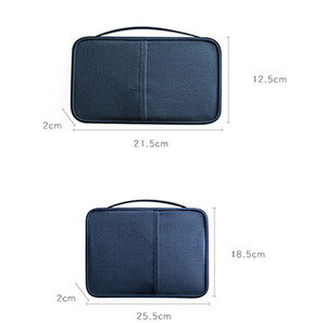 Tendencia 2021 Venta caliente Oxford bolso organizador Cartera de viaje, pasaporte, pasaporte titular para <span class=keywords><strong>viajes</strong></span> de negocios - Product Image 6