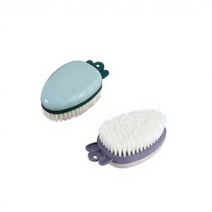 CASAMAX WL AO-3023B Brosse en plastique exfoliante et de soin, luxueuse, moderne, durable, écologique, portable, élégante, de qualité supérieure, fabriquée en Chine - Product Image 1